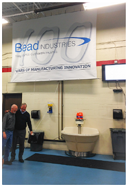 bead industries centennial banner