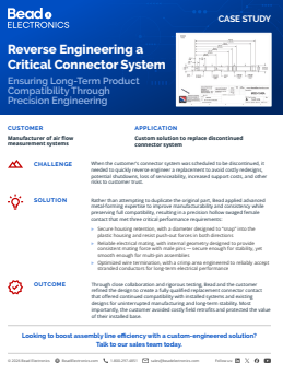 Case Study: Reverse Engineering a Critical Connector System