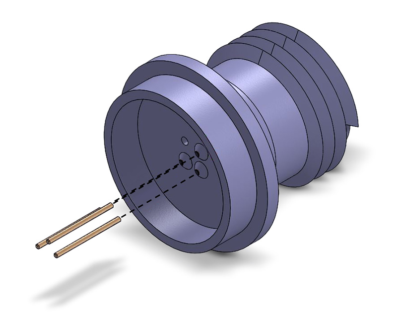 Custom Interconnect Pins in a Medical Application